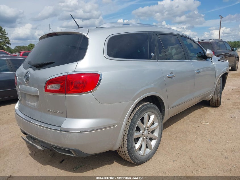 Vin: 5gakrckdxfj150654, lot: 46747495, buick enclave premium 20154