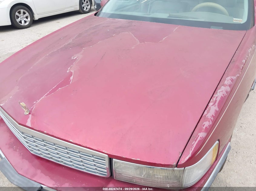 CADILLAC DEVILLE 1996 VIN 1G6KD52Y6TU303524