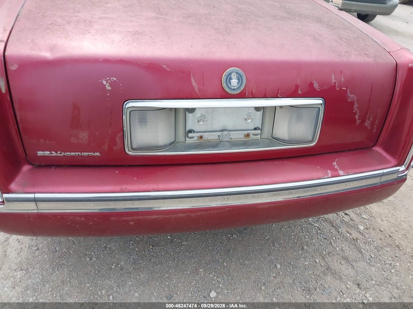 CADILLAC DEVILLE 1996 VIN 1G6KD52Y6TU303524