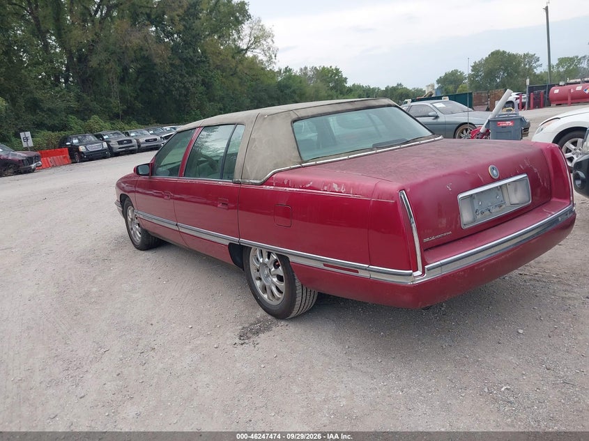 CADILLAC DEVILLE 1996 VIN 1G6KD52Y6TU303524