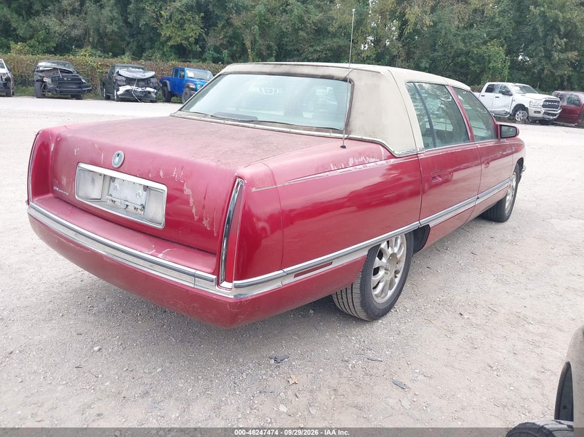CADILLAC DEVILLE 1996 VIN 1G6KD52Y6TU303524