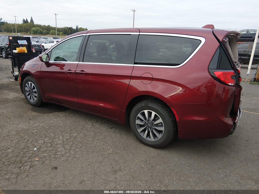 Vin: 2c4rc1l70nr184401, lot: 46747519, chrysler pacifica hybrid touring l 20223