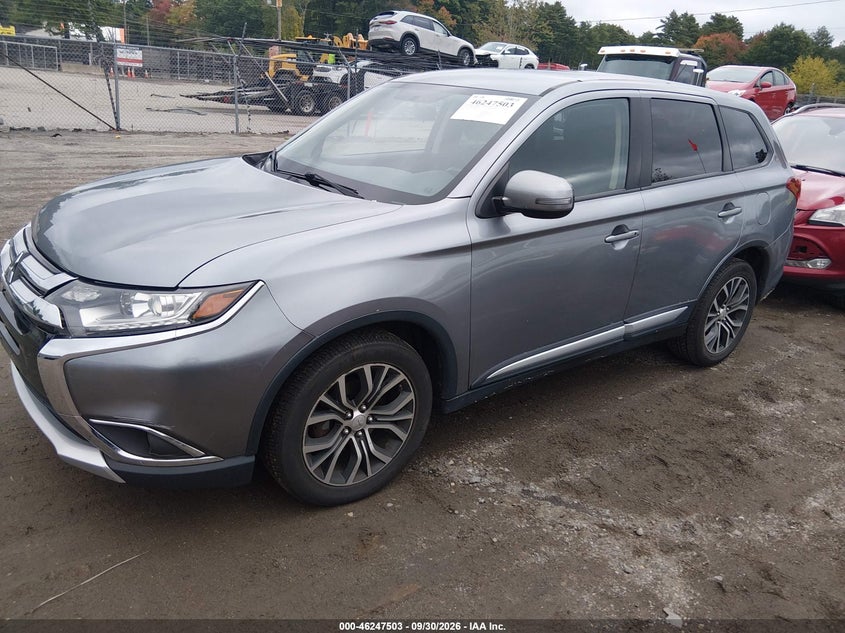Vin: ja4ad3a3xgz021554, lot: 46747529, mitsubishi outlander se 20162
