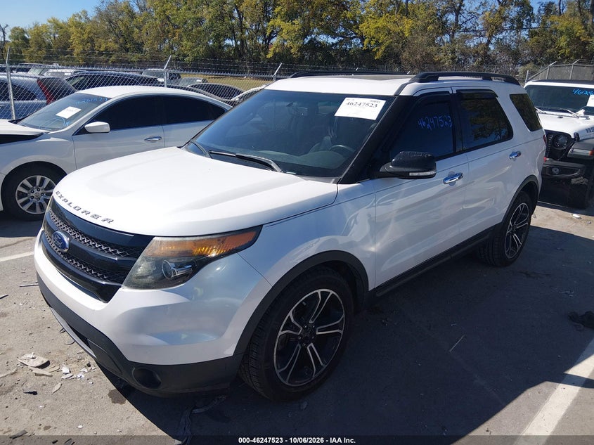 Vin: 1fm5k8gt7egc09924, lot: 46747549, ford explorer sport 20142