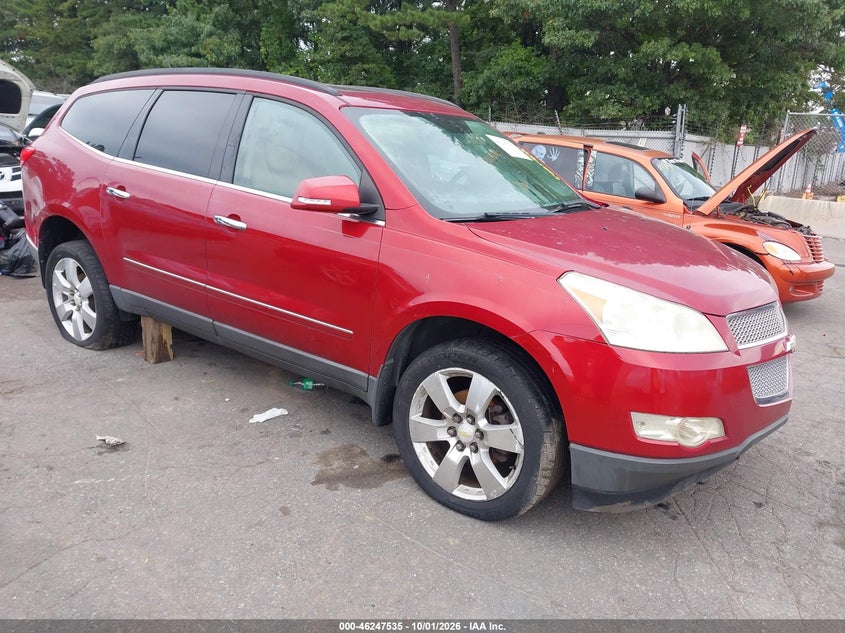 Vin: 1gnkrled8cj366998, lot: 46747561, chevrolet traverse ltz 2012 img_1