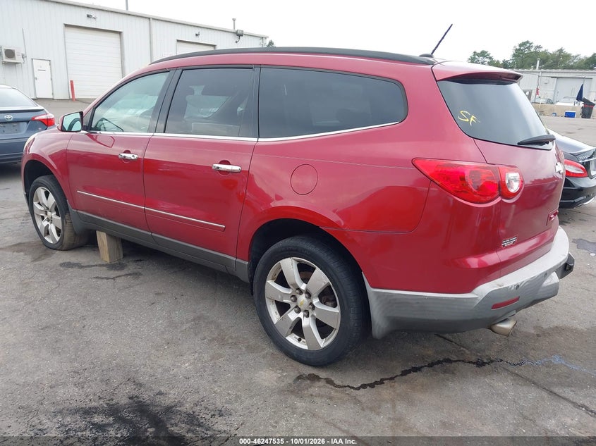 Vin: 1gnkrled8cj366998, lot: 46747561, chevrolet traverse ltz 20123