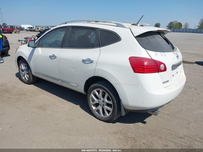 Vin: jn8as5mv1bw265385, lot: 46747601, nissan rogue sv 20113