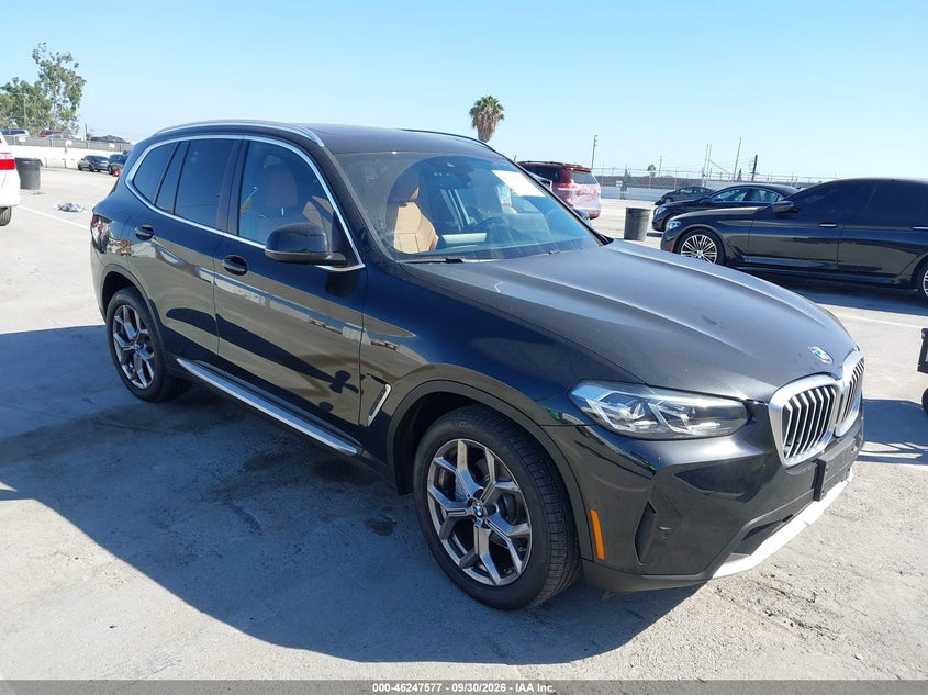 Vin: wbx57dp05rn282511, lot: 46747603, bmw x3 xdrive30i 20241