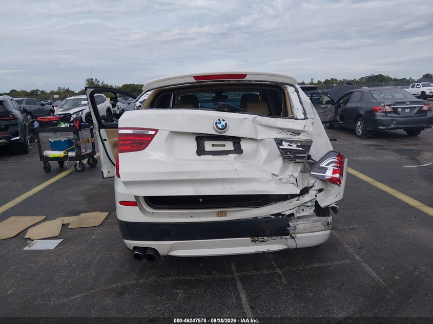 BMW X3 2014 VIN 5UXWX9C51E0D34497