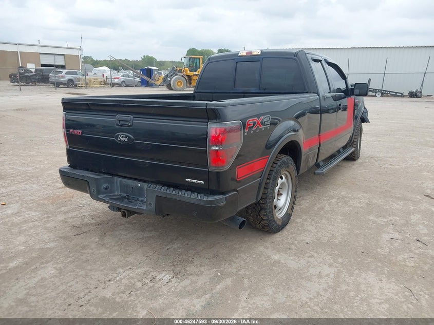 Vin: 1ftfx1cf1cfb85608, lot: 46747619, ford f-150 fx2 20124