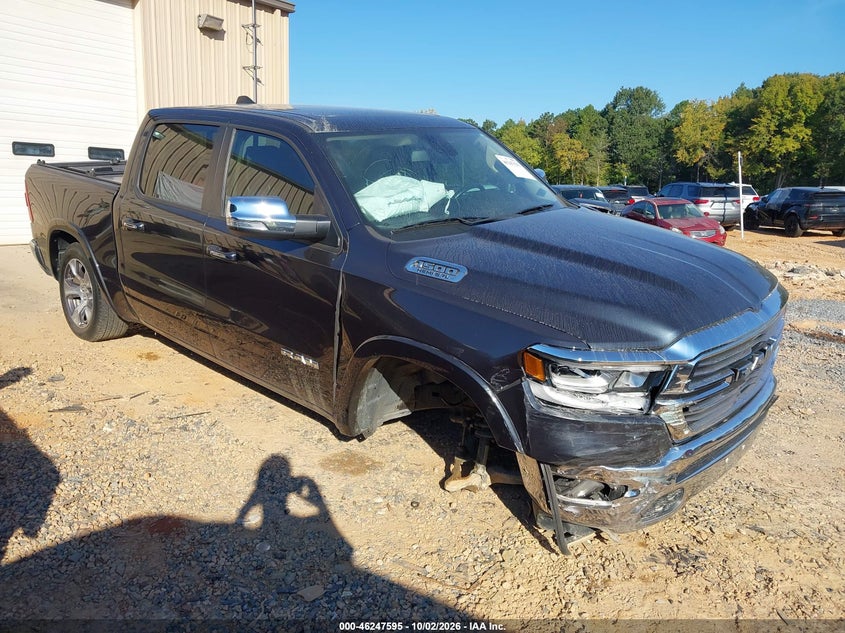 Vin: 1c6srfjt3ln240376, lot: 46747621, ram 1500 laramie  4x4 5'7 box 2020 img_1