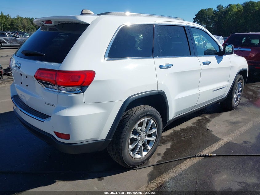 Vin: 1c4rjfbg7fc644233, lot: 46747654, jeep grand cherokee limited 20154