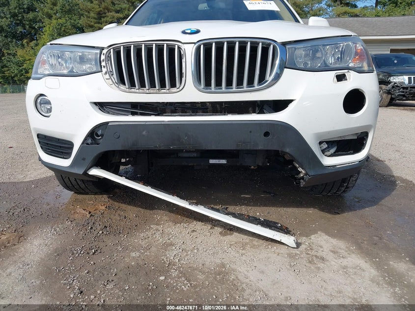 BMW X3 2016 VIN 5UXWX9C54G0D91635