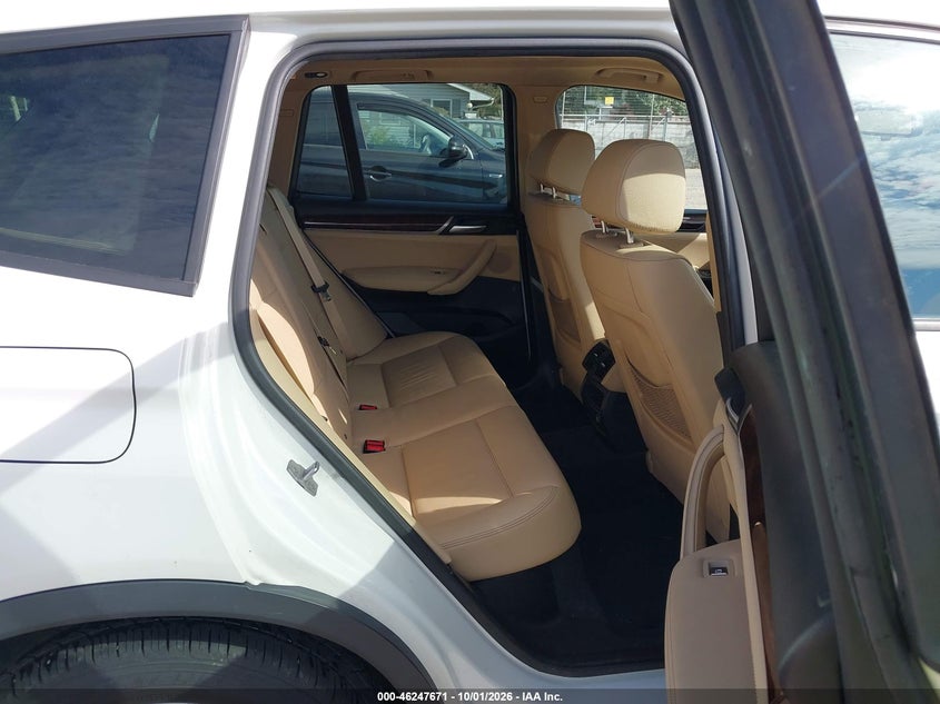 BMW X3 2016 VIN 5UXWX9C54G0D91635