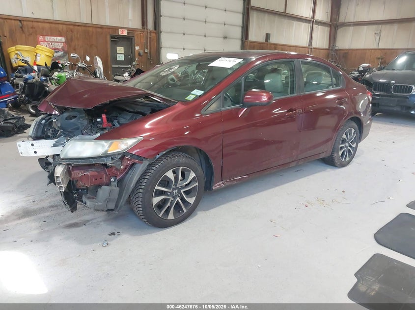 Vin: 2hgfb2f88eh501591, lot: 46747702, honda civic ex 20142