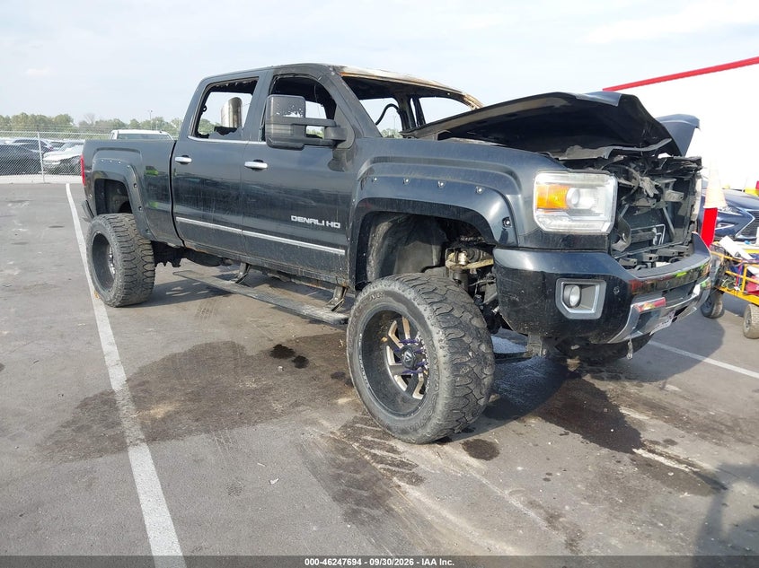 Vin: 1gt120e88ff155480, lot: 46747720, gmc sierra 2500hd denali 20151