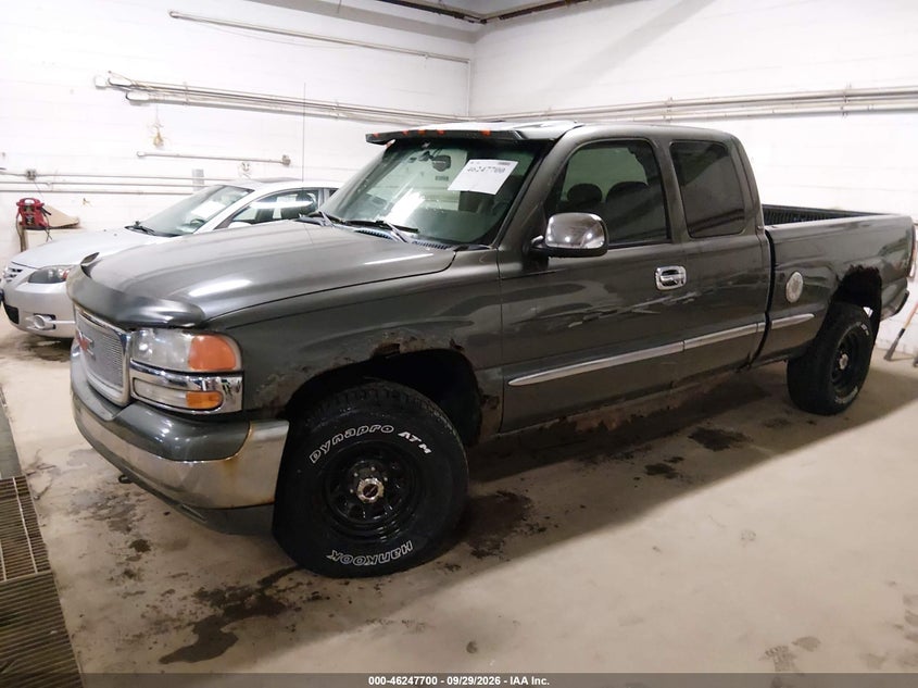 GMC SIERRA 1500 2002 VIN 2GTEK19T321274982