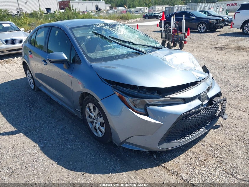 Vin: jtdepmae2nj204254, lot: 46747755, toyota corolla le 20221