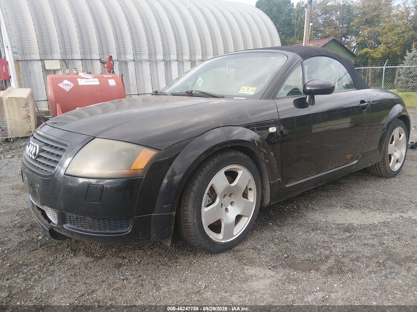 AUDI TT 2001 VIN TRUUT28N111041419