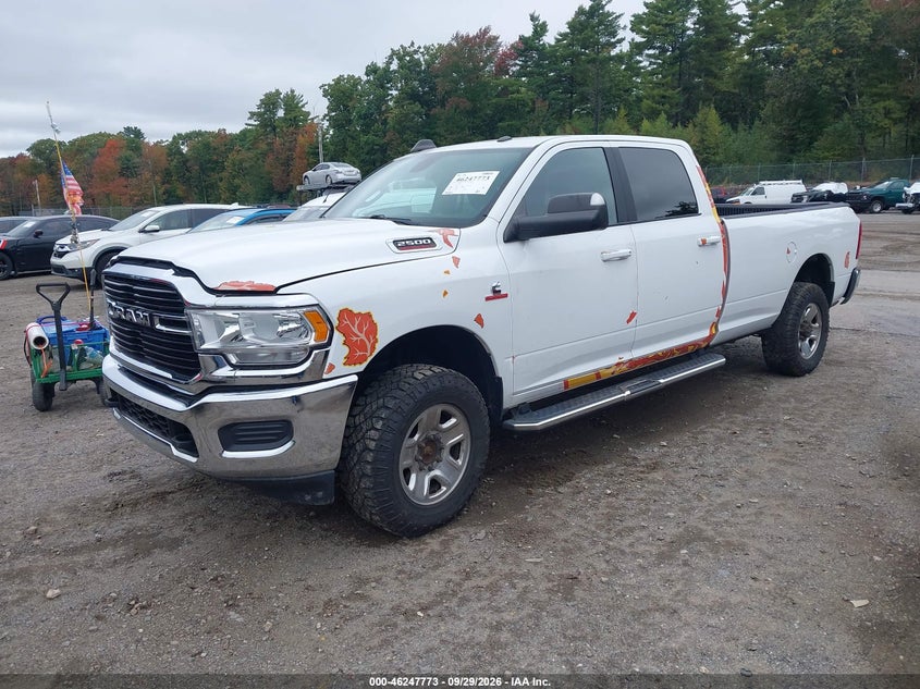 RAM 2500 2021 VIN 3C6UR5JL9MG508652