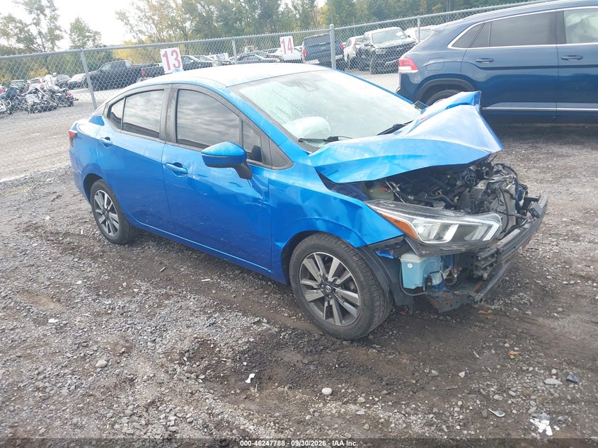 Vin: 3n1cn8ev8ll842628, lot: 46747814, nissan versa sv xtronic cvt 20201