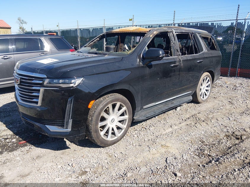 Vin: 1gys4dkl2pr174146, lot: 46747834, cadillac escalade 4wd premium luxury platinum 20232