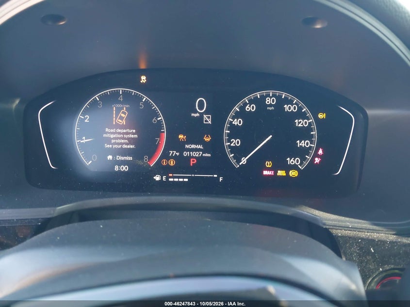 HONDA CIVIC SEDAN 2025 VIN 19XFL2H86SE025518
