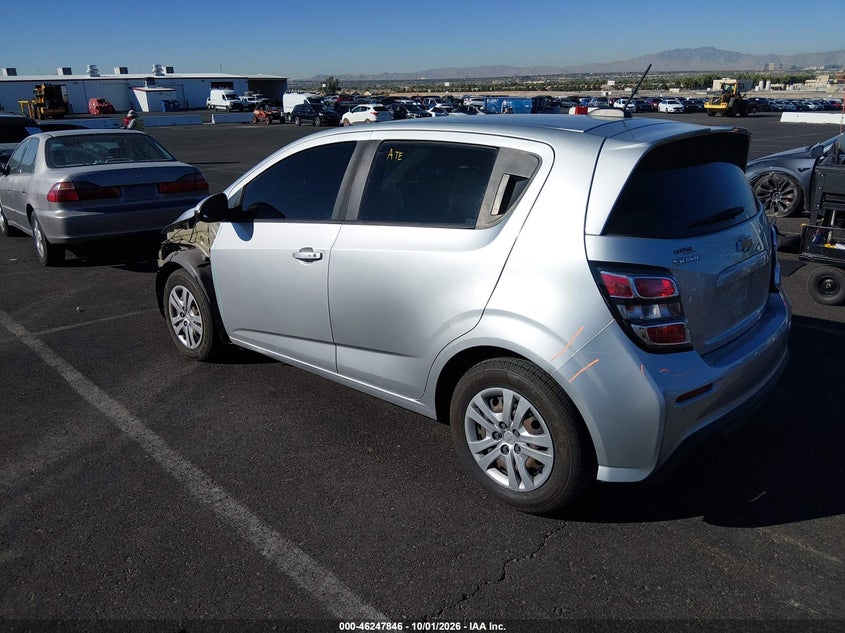 Vin: 1g1jg6sbxl4128933, lot: 46747872, chevrolet sonic fwd  1fl 5-door 20203