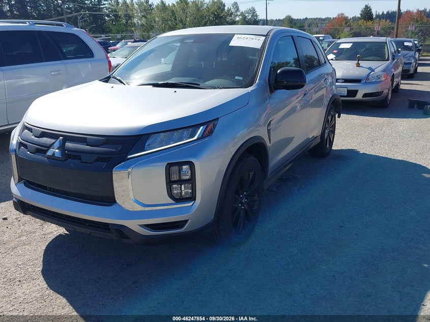 2026 Mitsubishi Outlander Sport 2.0 Es/2.0 Le/2.0 Ralliart/2.0 S/2.0 Se/2.0 Trail Edition, Rear, IAAI, VIN JA4ARUAU9TU017390 — photo 2