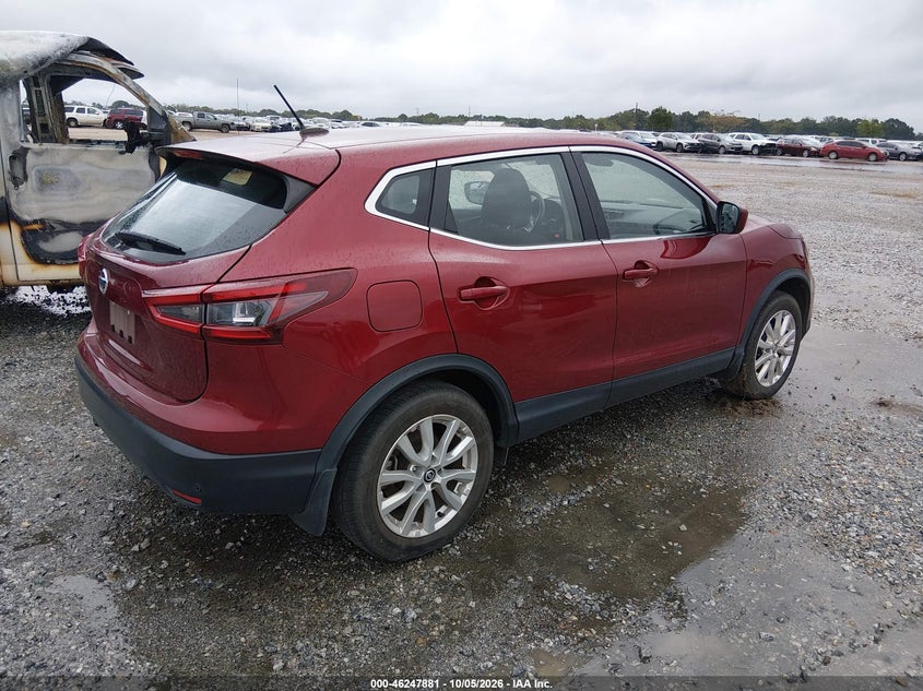 Vin: jn1bj1av8mw312238, lot: 46747907, nissan rogue sport s fwd xtronic cvt 20214