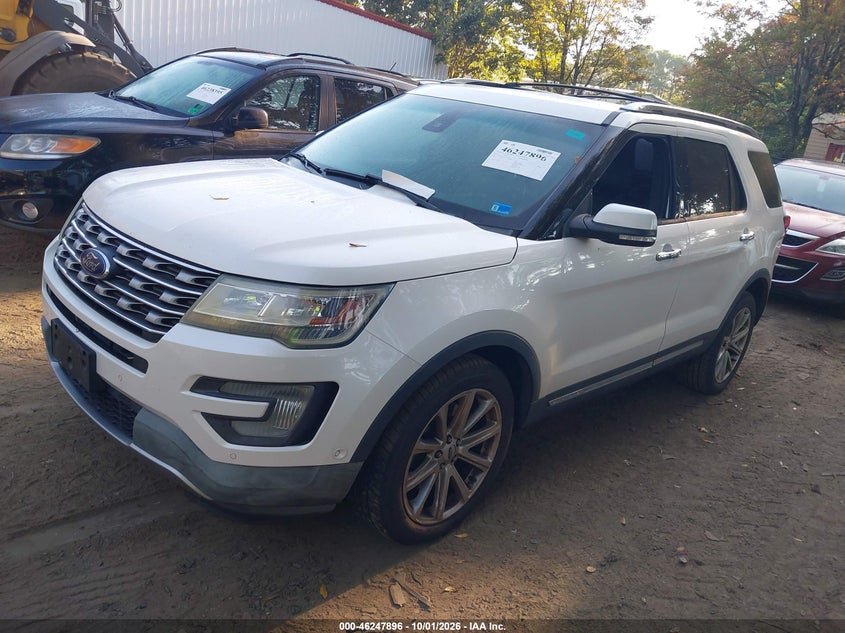 Vin: 1fm5k7fhxggb49535, lot: 46747922, ford explorer limited 20162
