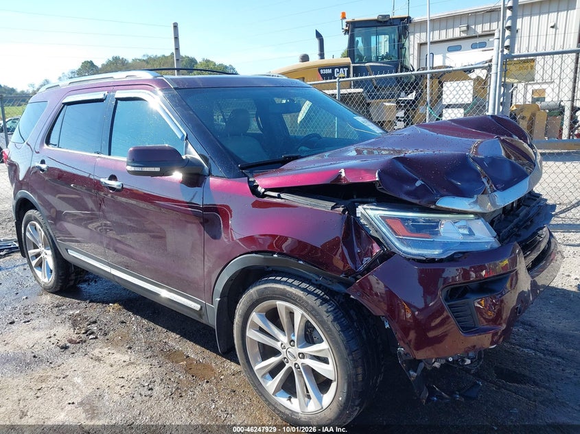 Vin: 1fm5k8f8xjgc66724, lot: 46747955, ford explorer limited 2018 img_1