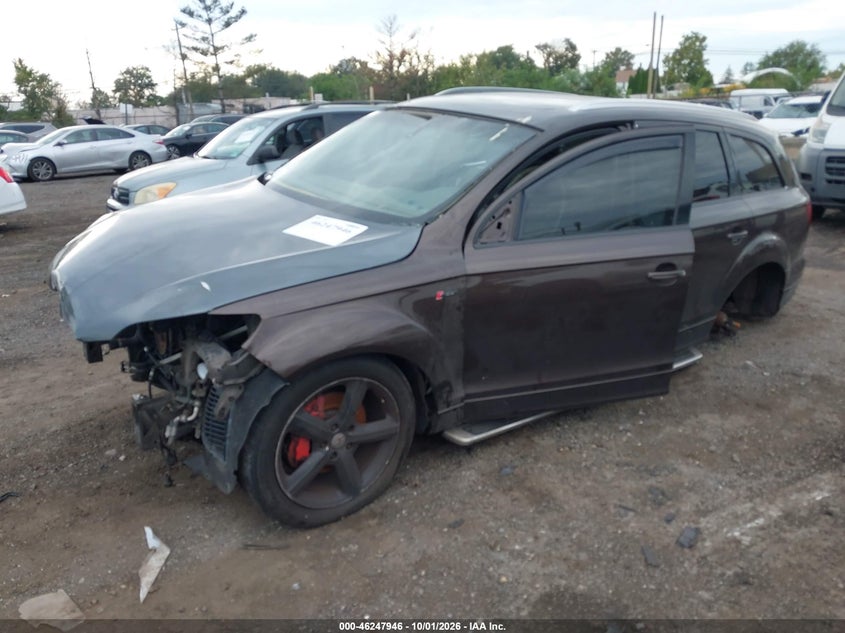 AUDI Q7 2011 VIN WA1DGAFE2BD003493