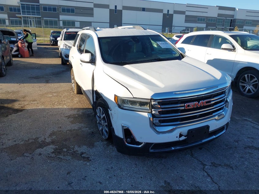 Vin: 1gkknml41mz114210, lot: 46747992, gmc acadia fwd slt 20211