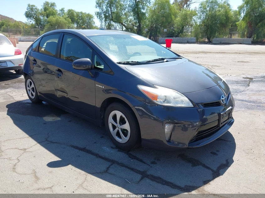 Vin: jtdkn3du8c1497824, lot: 46748013, toyota prius two 20121