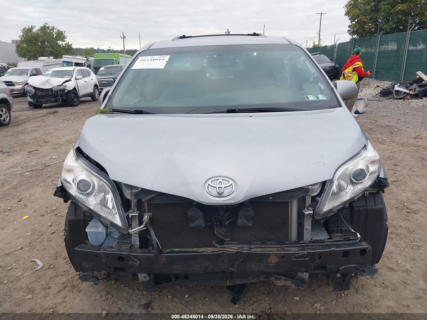 TOYOTA SIENNA 2015 VIN 5TDYK3DC9FS643519