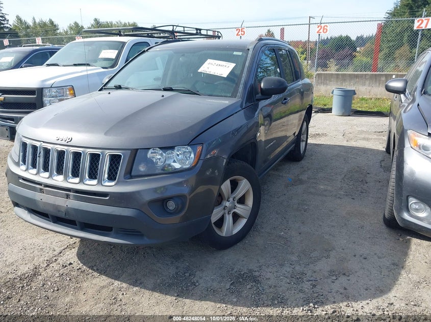 Vin: 1c4njdbb1fd317120, lot: 46748080, jeep compass sport 20152