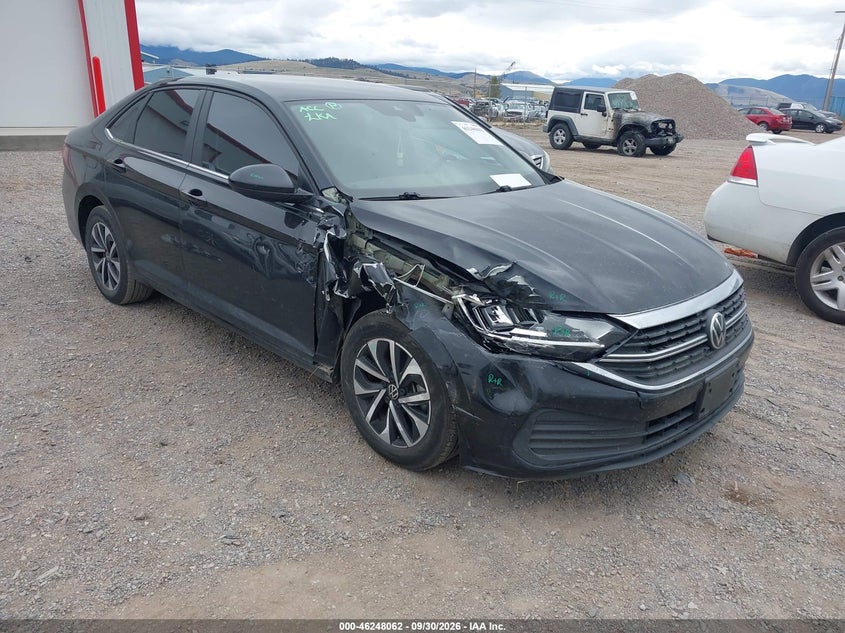 Vin: 3vw4m7bu9pm021870, lot: 46748088, volkswagen jetta 1.5t s 20231