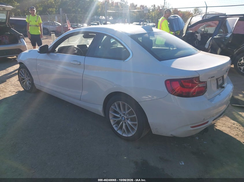 Vin: wba1g9c54gv598616, lot: 46748091, bmw 228i xdrive 20163