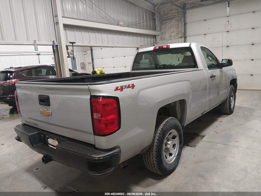 Vin: 1gcnkneh4jz321953, lot: 46748109, chevrolet silverado 1500 wt 20184
