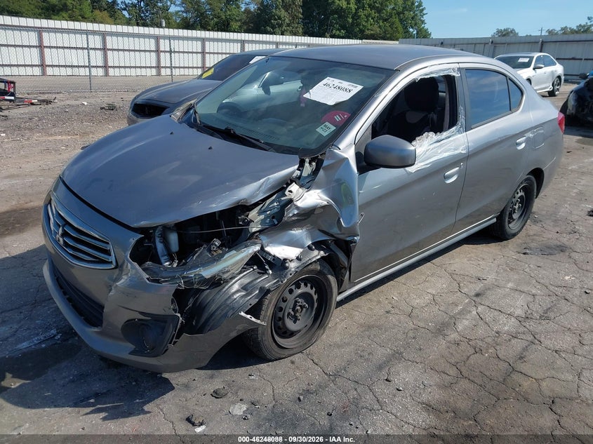 Vin: ml32f3fj4khf02190, lot: 46748114, mitsubishi mirage g4 es 20192