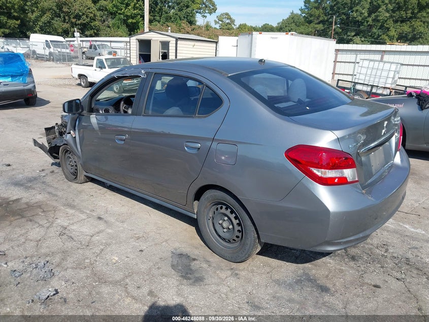 Vin: ml32f3fj4khf02190, lot: 46748114, mitsubishi mirage g4 es 20193