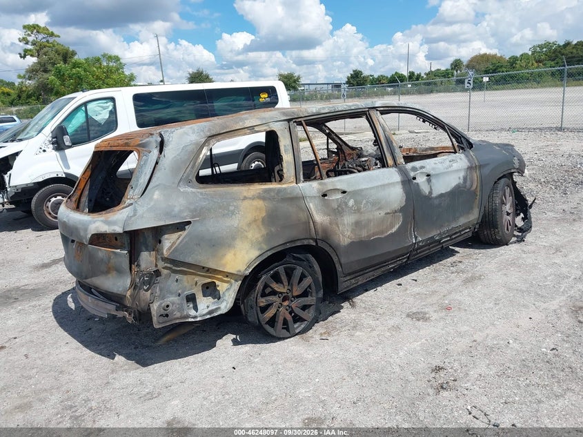 Vin: 5fnyf5h5xlb017084, lot: 46748123, honda pilot 2wd ex-l 20204