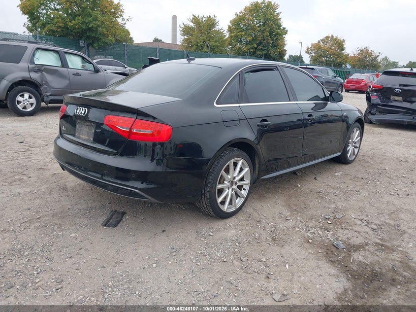 Vin: wauefaflxen036894, lot: 46748133, audi a4 2.0t premium 20144