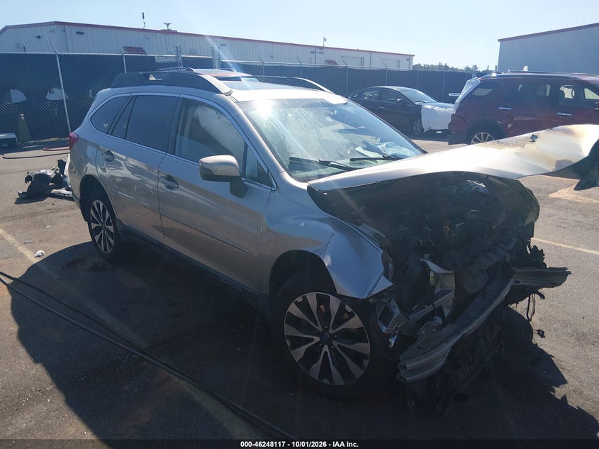 Vin: 4s4bsbnc7g3358668, lot: 46748143, subaru outback 2.5i limited 20161