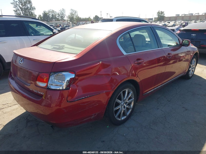 LEXUS GS 300 2006 VIN JTHCH96S060004530