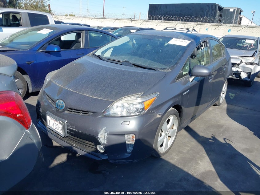 2015 Toyota Prius Five, Rear, IAAI, VIN JTDKN3DU4F1912559 — photo 2
