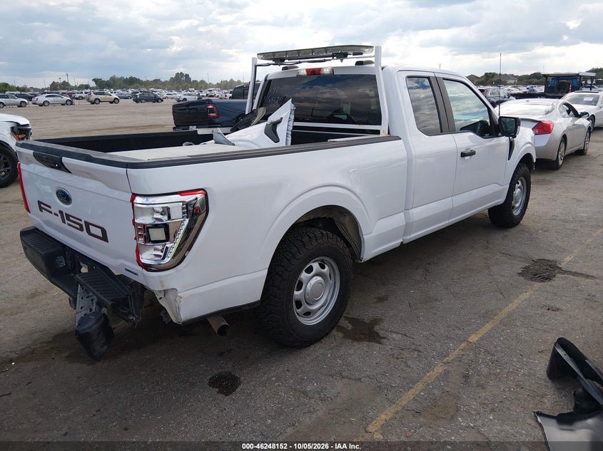 Vin: 1ftex1cp9nke00067, lot: 46748178, ford f-150 xl 20224