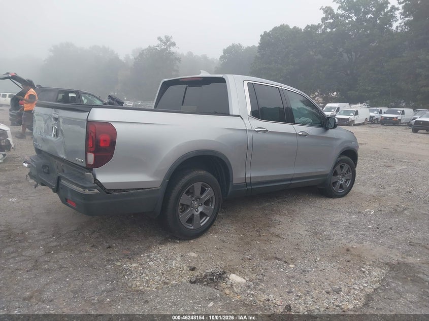 Vin: 5fpyk3f79lb006735, lot: 46748180, honda ridgeline rtl-e 20204