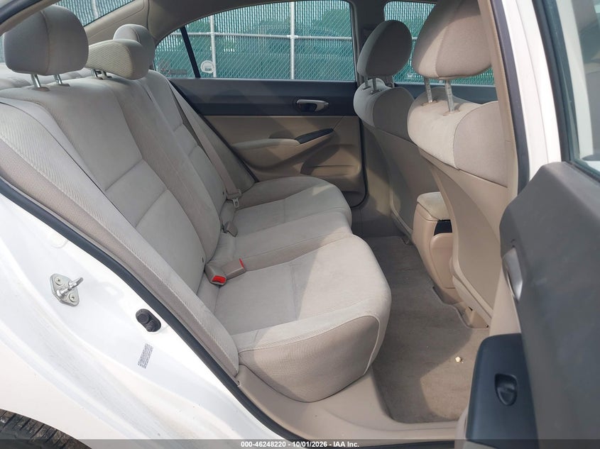 HONDA CIVIC SDN 2009 VIN 1HGFA165X9L007129